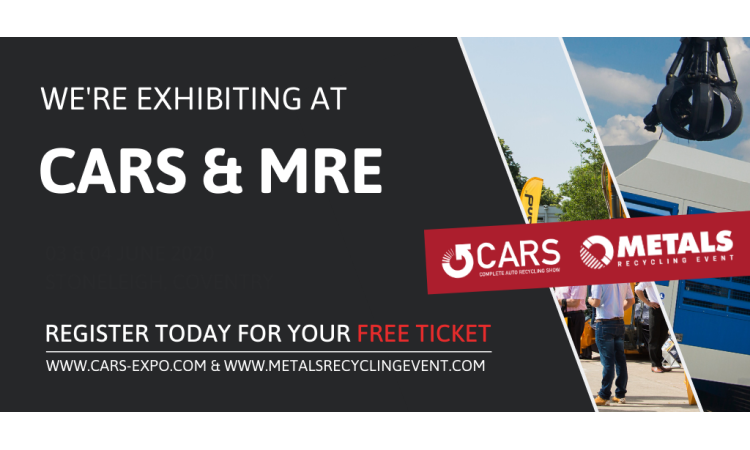 We're exhibiting at CARS & MRE 2021