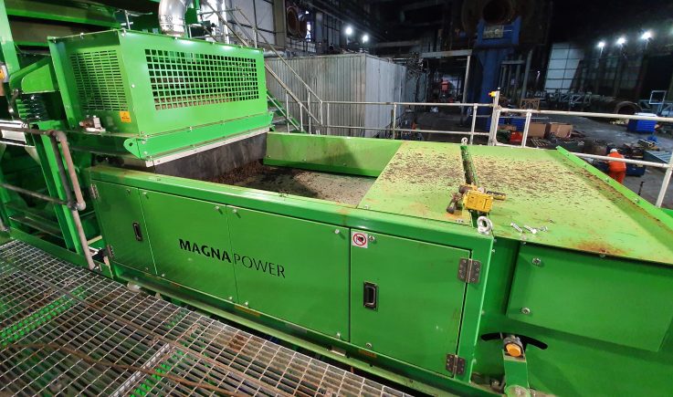 ECS for ASR non ferrous metal recovery - Magnapower