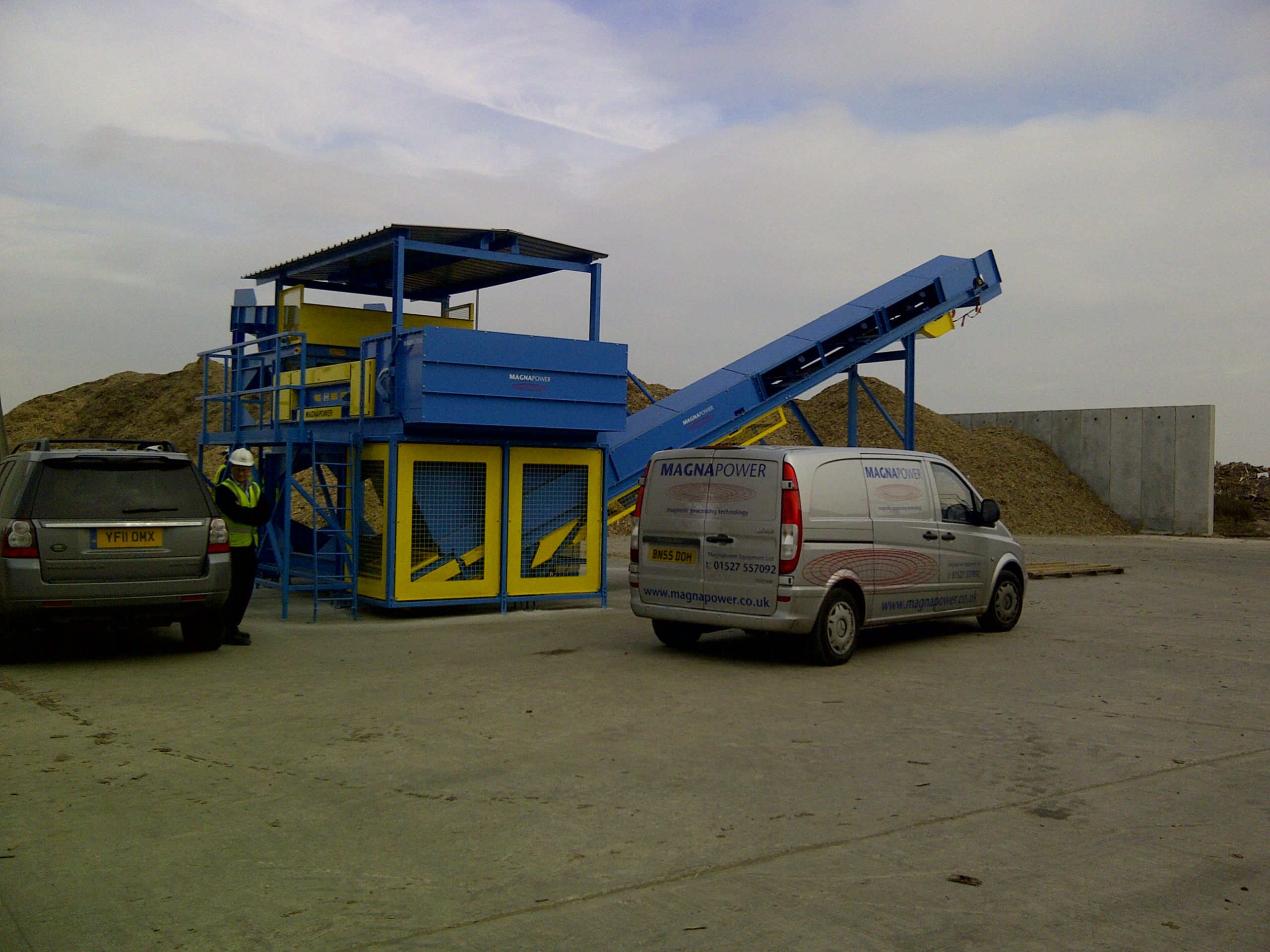 Non-ferrous separation plant installed by Magnapower