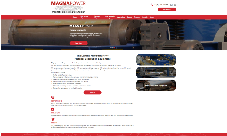 Magnapower International Website