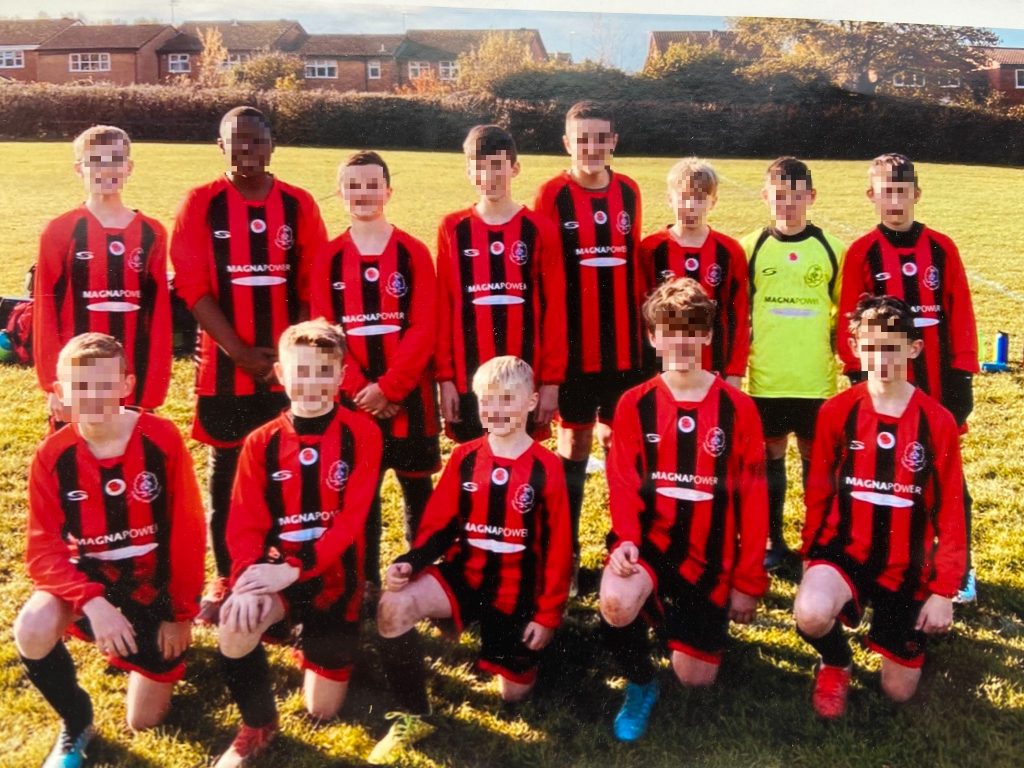 Forest Falcons J.F.C. - Magnapower proud kit sponsors to local community club